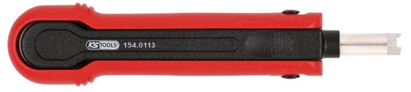 Outil de déverrouillage de câble KS Tools pour prises plates 0,6 mm, 154.0113
