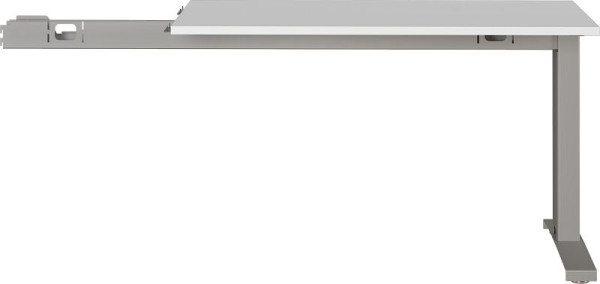 GERMANIA GW-AGENDA plaque d'extension 90° 4241 gris clair/argent, 4241-583