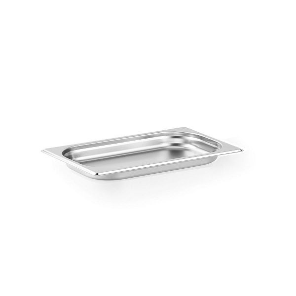 Vaiotec TOPLINE Récipient gastronorme GN 1/4 - 40 mm, acier inoxydable AISI 304, 26,5x16,2x4 cm, 10632