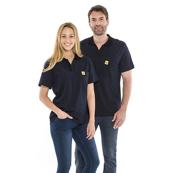 Polo SafeGuard ESD, bleu marine, 210 g/m², taille 4XL, DSWL44393