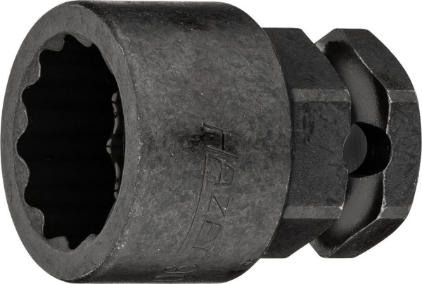 Impact Hazet, douille tournevis machine, double 6 pans, carré creux 12,5 mm, 6 pans extérieur 24 mm, 21 mm, 900SZ6-21