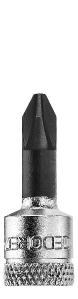 Embout de tournevis GEDORE, 1/4'', pour vis Phillips PH 2, 6174660