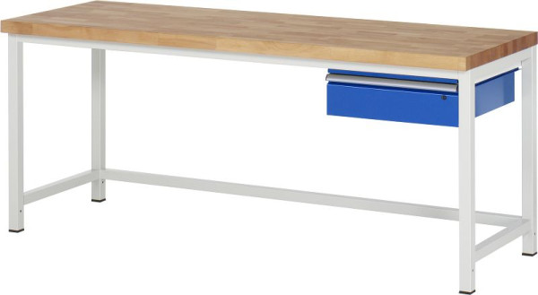 Etabli RAU série 8000 - modèle 8001A1, L2000 x P700 x H840-1040 mm, 03-8001A1-207B4H.11