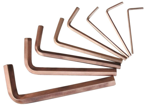 KS Tools BRONZEplus jeu de clés Allen, longues, 9 pièces, 963.1516