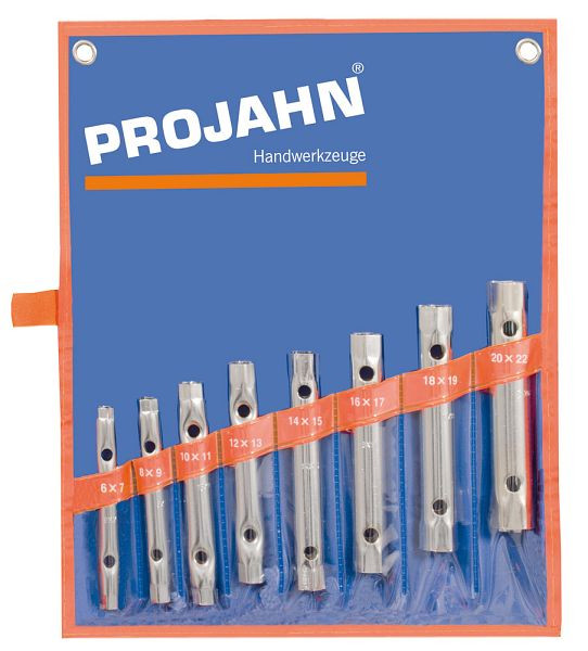 Jeu de 10 douilles tubulaires Projahn 6x7 - 20x22mm, 9988
