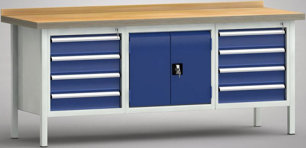 Etabli standard KLW - 2000 x 700 x 900 mm L x P x H (version ERGO), WS239E-2000M40-E2050