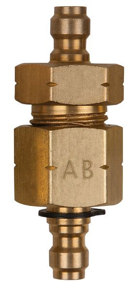 KS Tools pièce d'adaptation double M16x1,5 filetage intérieur et extérieur et raccord de tuyau 3/8", 150.2346