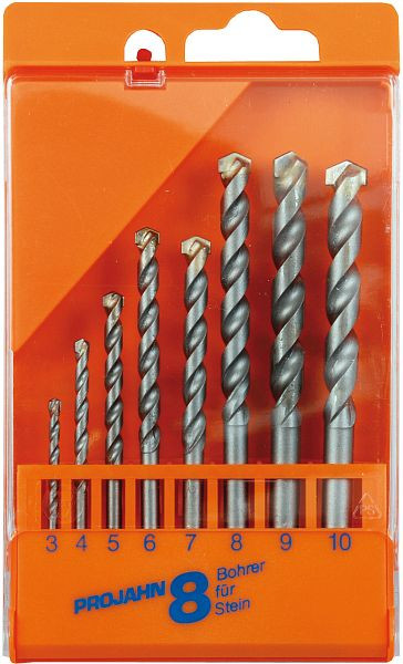 Foret à pierre Projahn ECO cassette 8 pièces 3-10 mm, 67045