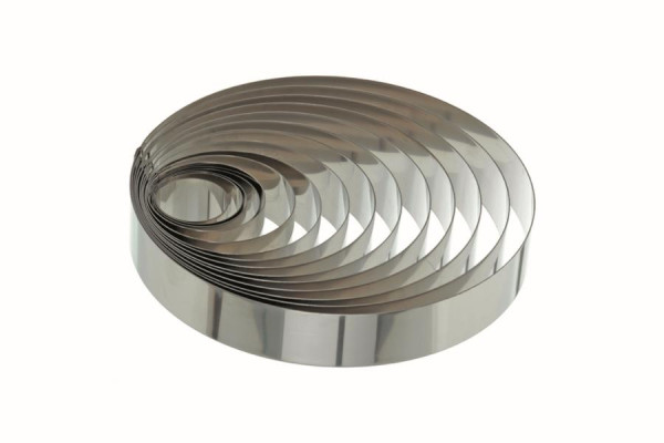 Cercle à gâteau Schneider inox, Ø 160 mm, hauteur 60 mm 1,5 mm, 164160