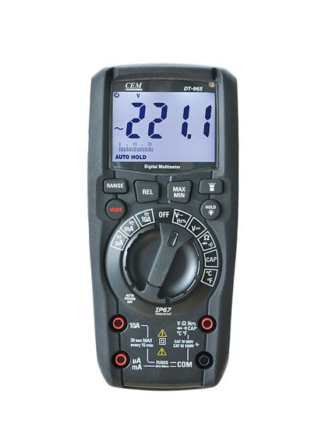 Multimètre numérique CEM, CEM DT-965
