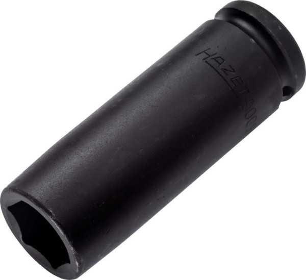Impact Hazet, douille tournevis machine, six pans, carré creux 12,5 mm, 19 mm, version longue, 900SLG-19