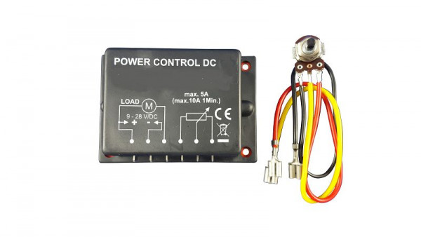 Régulateur de puissance KELLER avec potentiomètre 12/24 V DC (max.20 A), 046.939