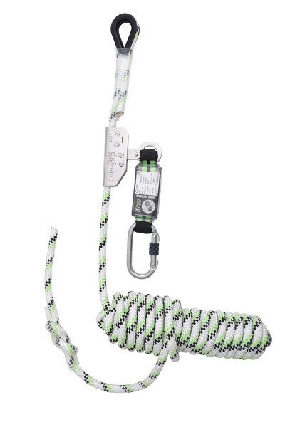 Kratos NIRO, antichute mobile sur corde tressée avec absorbeur d'énergie, longueur 10 mètres, FA2010210