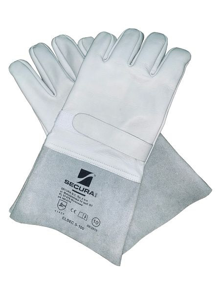Gants en cuir Eichner pour gants isolants électriques ELSEC, taille : 9, 9219-01255-009