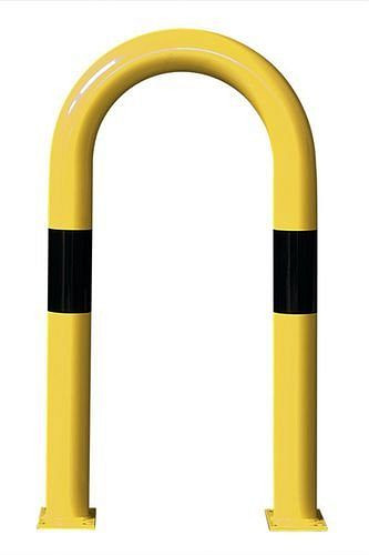 Barre de protection contre les chocs DENIOS Extreme H 6,5, 650 x 1200 mm, pour l'intérieur, plastifiée, 207-464