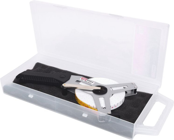 Mètre ruban à cadre KS Tools avec ruban en plastique, 30 m, 300.0053