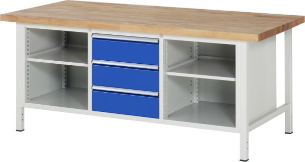 Etabli RAU série 8000 - modèle 8565, L2000 x P900 x H840-1040 mm, 13-8565A2-209B4H.11