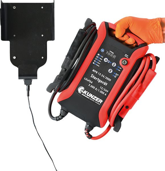 Kunzer Dispositif de démarrage professionnel Next Generation LifePo4 12V - 10000/2000A / 24V - 5000/1000A, MPB 12-24/2000