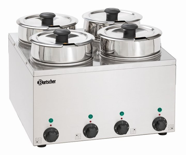 Bartscher Bain Marie Hotpot, 4x casseroles, 3,5 l, 608035