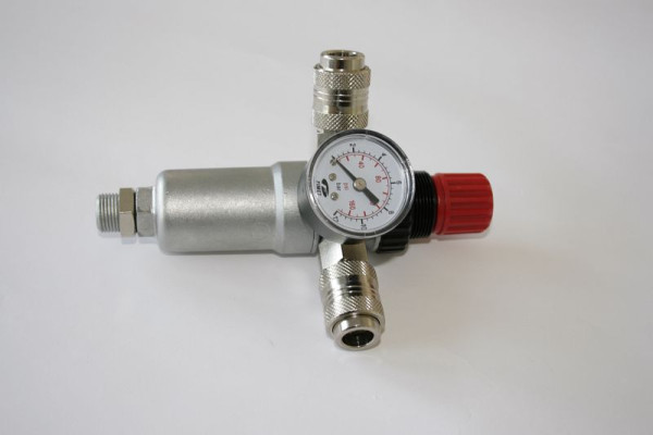 Filtre régulateur de pression ELMAG (3/8') complet pour ABAC type 600/10/100 (Profi-Air), 9100552