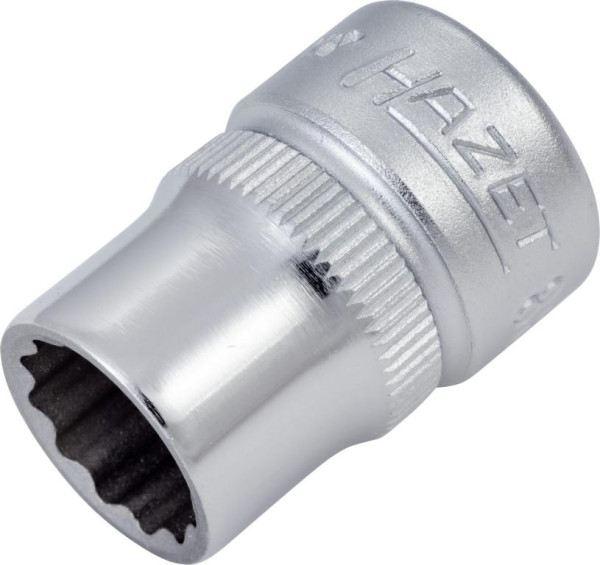 Douille Hazet, Bi-Hex, carré creux 10 mm (3/8 pouce), 10 mm, moleté, 880Z-10