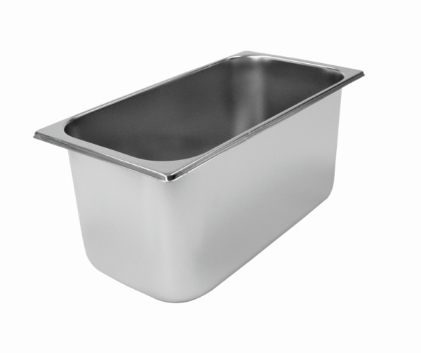 Bac à glace Schneider 330 x 165 x 150 mm, capacité 6,2 litres - acier inoxydable, 199623