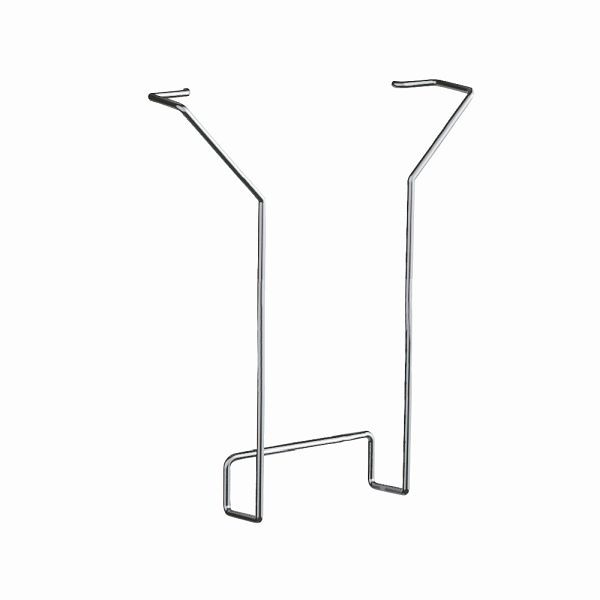 Kerkmann compartiment à brochures DIN A4, L 214 x P 33 x H 265 mm, chromé, lot de 2, 44694000