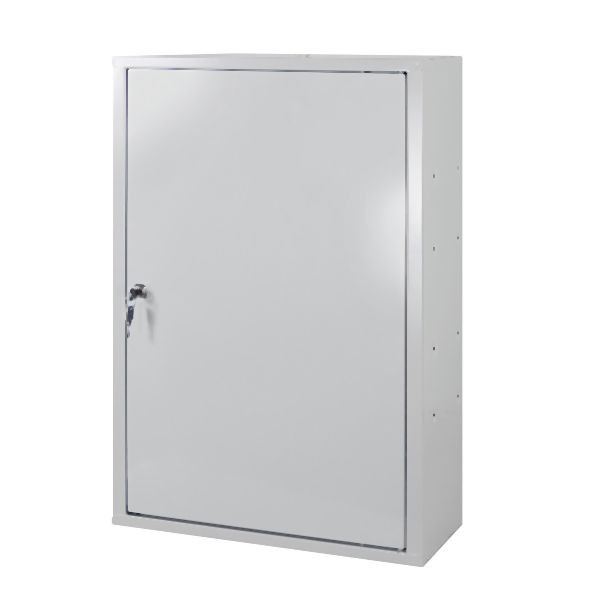 Armoire murale à outils ADB avec 1 porte, 1 étagère, gris, 52595