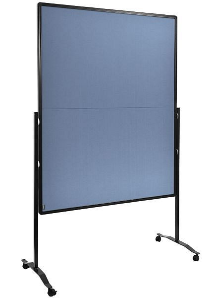 Tableau de présentation Legamaster PREMIUM plus pliable, textile bleu-gris, 7-205210