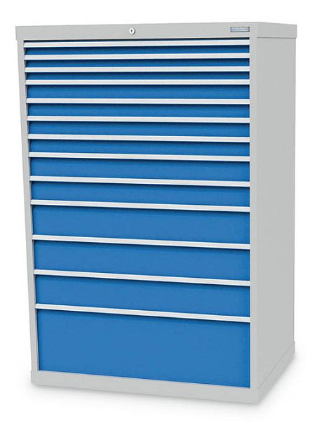 Armoire à tiroirs Bedrunka+Hirth, profondeur 736 mm, R 36-24, nombre de tiroirs : 13, dimensions en mm (LxPxH) : 1005 x 736 x 1519, 115/34231V10