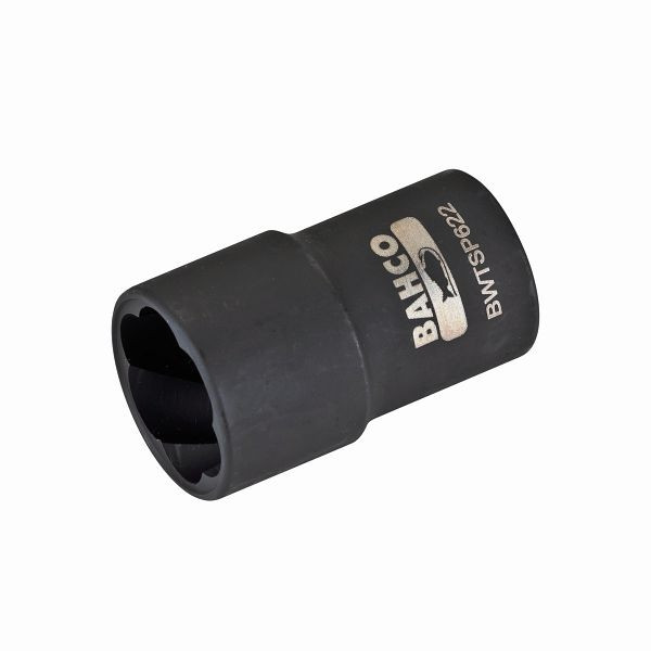 Insert spécial pour clé à douille Bahco 1/2" pour desserrer les écrous ou les têtes de vis défectueux, 19 mm, BWTSP619