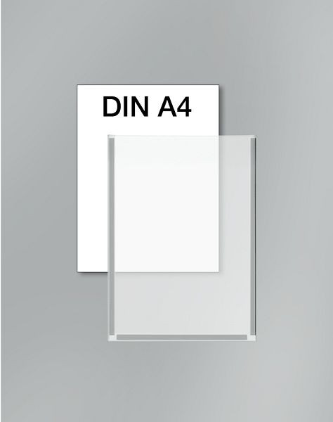Pochette pour affiche Kerkmann DIN A4, L 210 x P 3 x H 297 mm, transparent, UE : 2 pièces, 44691400