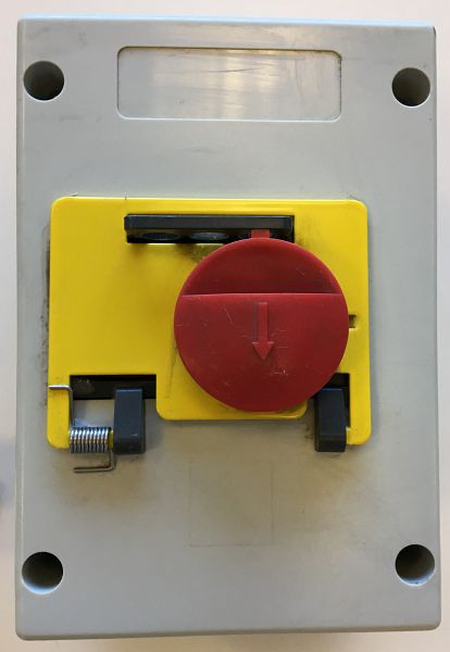 Boîtier ELMAG pour interrupteur Tripus, ON/OFF pour Diamatic A-45 (380 V), 9601429