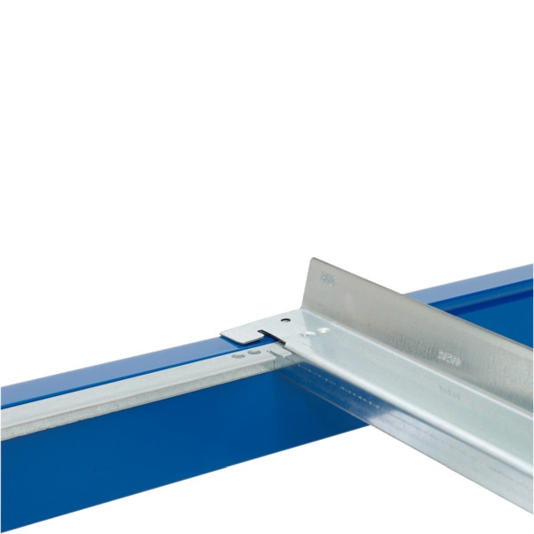 Jeu de cadres de support en profondeur BITO /1100x800 type L sans protection contre le passage, galvanisé, C0750-0004
