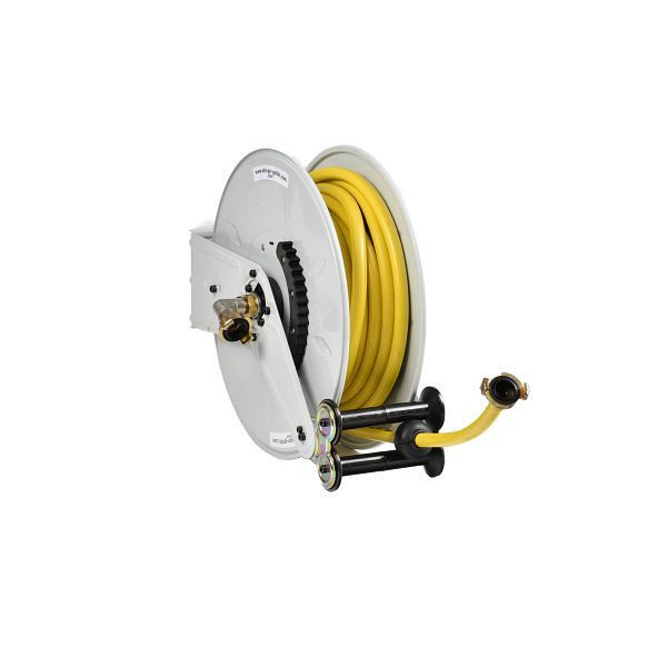 Enrouleur de tuyau Ebinger OSM 310, max. 12bar / 50 ° C, 15m - Tuyau en tissu PVC 1/2 "ID, 1.310.101