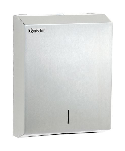 Distributeur d'essuie-tout Bartscher, acier chrome-nickel brossé, 850006