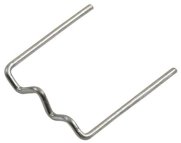 KS Tools Pince de réparation en forme de U, acier allié, Ø 0,8 mm, paquet de 50, 150.1063
