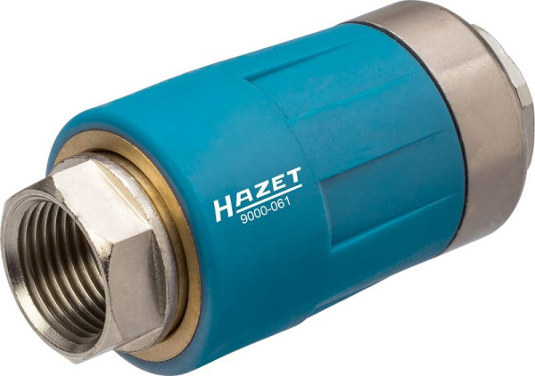 Accouplement de sécurité Hazet, adapté à tous les mamelons de raccordement d'air, filetage intérieur (IT) 16,41 mm / 3 / 8 ", 9000-061