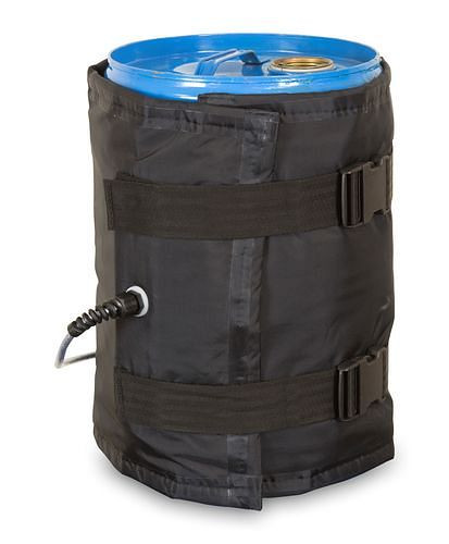 Chemise chauffante DENIOS pour fûts de 30 litres, IP 56, 870 - 1020 mm, 200 watts, 280-732