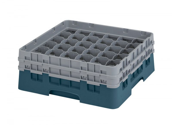 Panier de lavage Cambro 36 compartiments Camrack® 13,3 cm turquoise, lot de 4, 36S434414