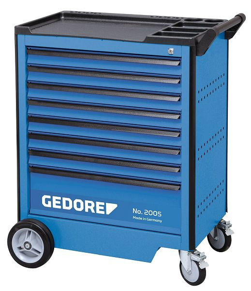 Chariot à outils GEDORE avec 8 tiroirs, 985 x 875 x 478 mm, 2003554