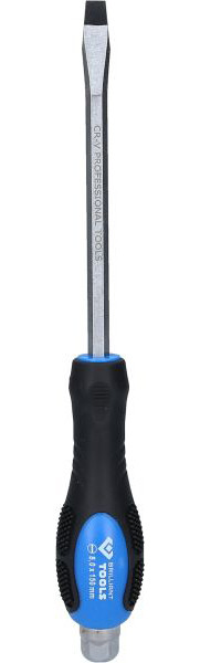 Brilliant Tools Tournevis plat avec capuchon à impact, 8,0 mm, BT034805