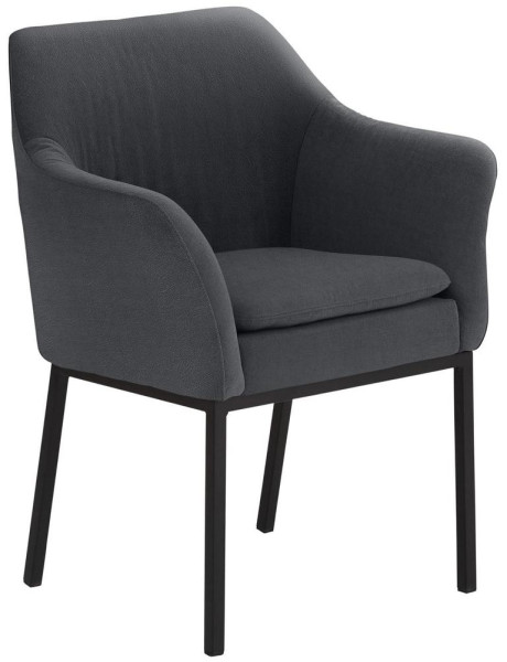 Fauteuil Mayer Sitzmöbel 2524, anthracite, cuir, 2524_03_81014