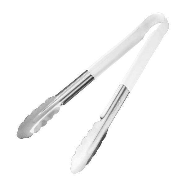 Pince de service code couleur Hygiplas blanc 30cm, FX130