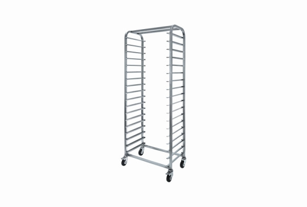 Chariot de transport Schneider, inox, insertion transversale : 18 supports 600x400, 385015