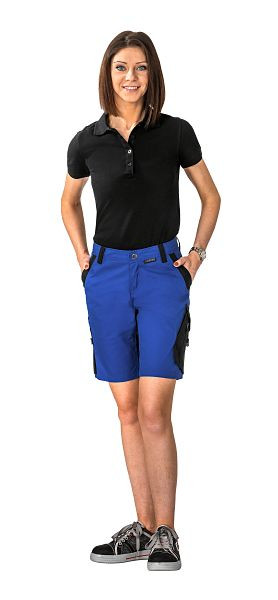 Planam Norit short femme, bleu bleuet/noir, taille L, 6462052