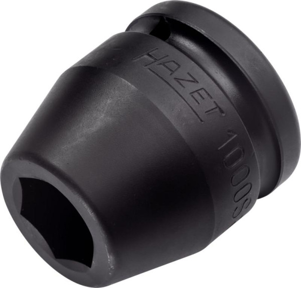 Clé à chocs Hazet, douille pour tournevis machine, hexagonale, carré creux 20 mm (3/4 pouce), profil hexagonal externe, 19 mm, 1000S-19