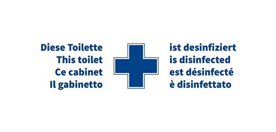 Bandes d'abattant WC Contacto, UE : paquet de 500 pièces, 4347/610
