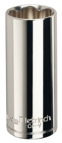 Douille Metrinch 1/4" longue 9mm et 11/32", MET-1459