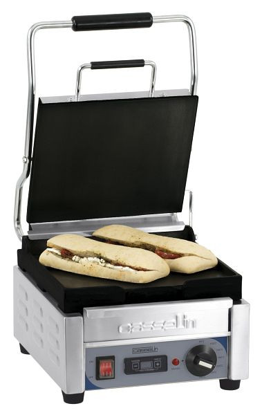 Casselin Panini-Grill S - Premium - Lisse / Lisse avec minuterie, CGPLLPPT